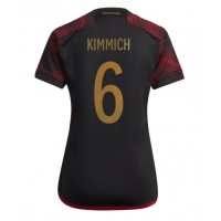 Saksa Joshua Kimmich #6 Vieraspaita Naiset MM-kisat 2022 Lyhythihainen